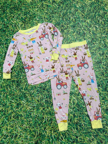#374275 Little Sleepies Easter Pjs.