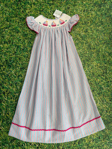 #398781 Brand New Orient Expressed smocked dress